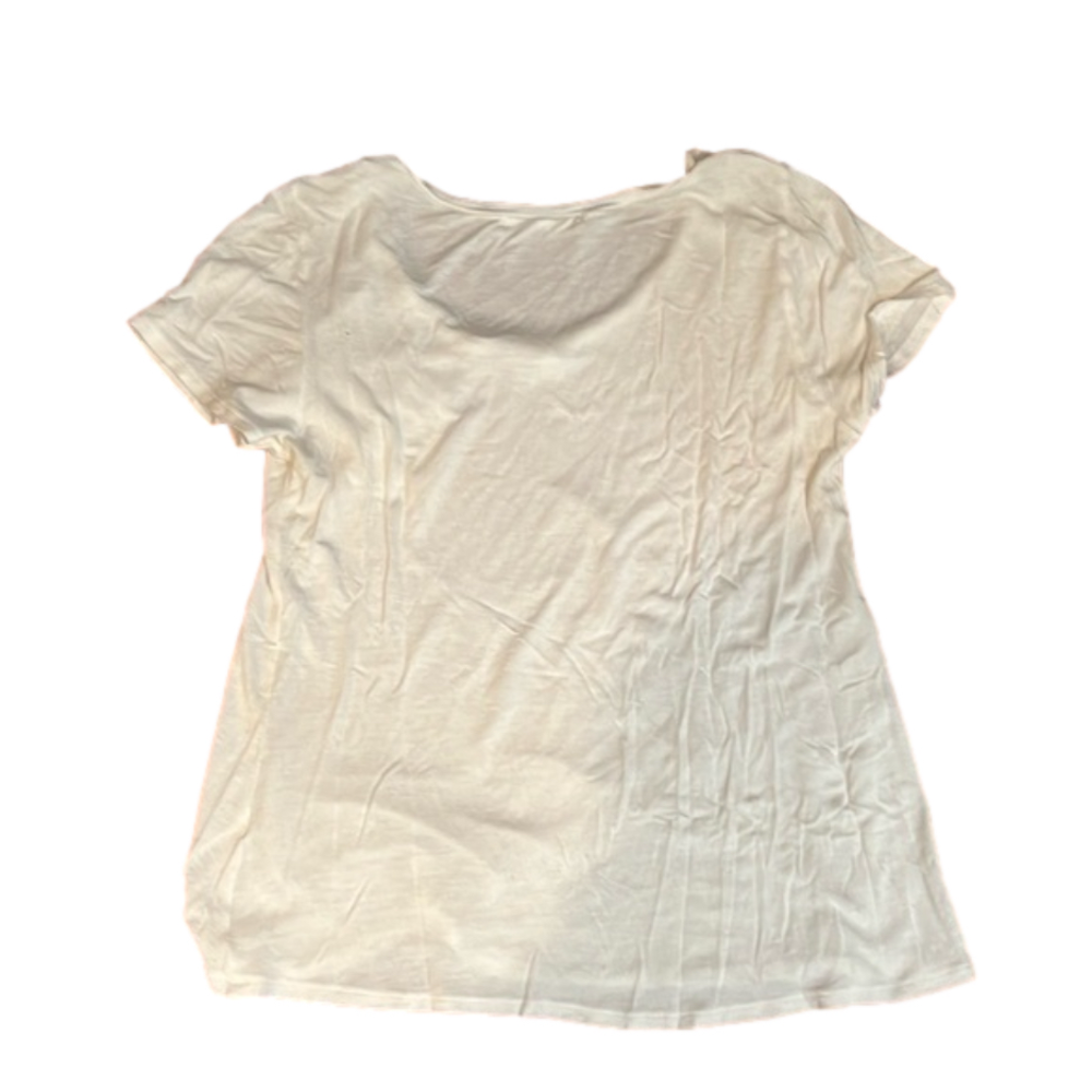 size medium active basic white tee - Picture 2 of 3